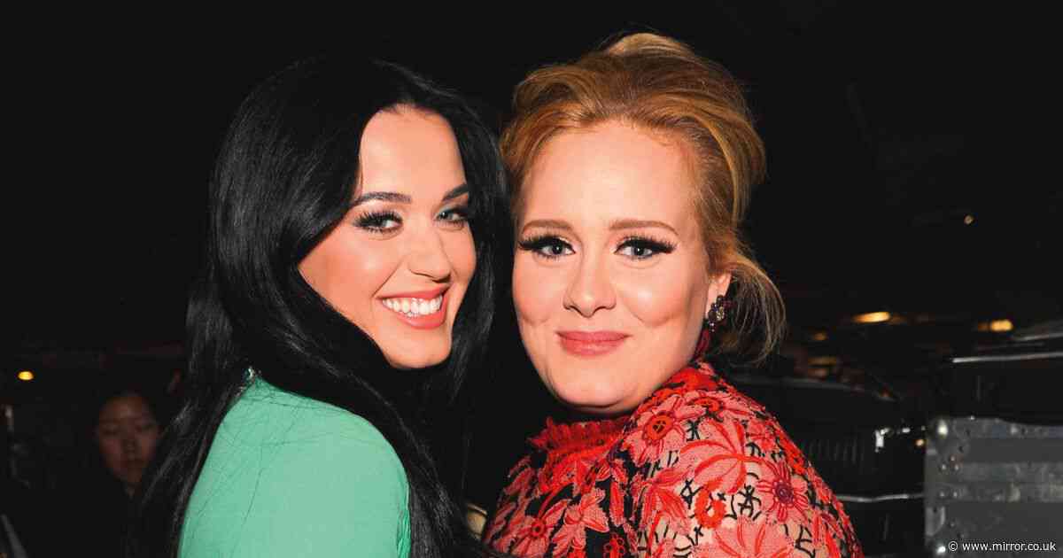 Katy Perry mistaken for slimmed down Adele as she unveils new blonde look - Mirror Online