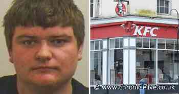 Vandal smashed window after being refused on bus because he spent fare on a KFC