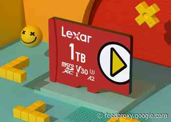 New Lexar PLAY microSDXC UHS-I memory cards unveiled