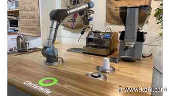 2 downtown Portland coffee shops using robots to help limit spread of coronavirus - KGW.com