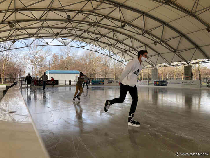Headwaters Park Ice Rink is now open