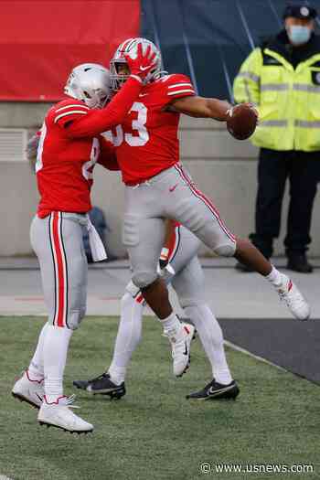 No. 3 Ohio State Beats Back Comeback Bid by No. 9 Indiana