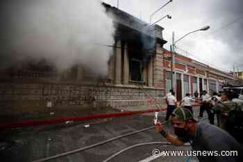 Protesters Burn Part of Guatemala's Congress Building