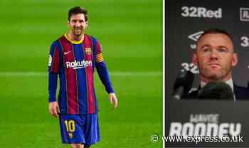 Lionel Messi sent Man Utd transfer message as Wayne Rooney makes Bruno Fernandes claim - Daily Express