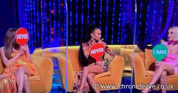 Viewers baffled as Little Mix separated by screens on Jonathan Ross