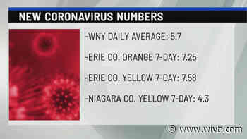 Western New York daily positive COVID cases highest in state Friday