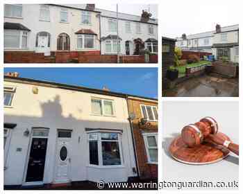 Inside five Warrington homes being sold at auction