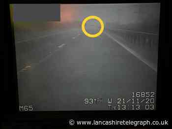 Motorist arrested for driving at 93mph in poor weather conditions and tested positive for cannabis swipe