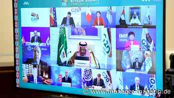 G20: Angela Merkel ruft zum globalen Kampf gegen die Coronakrise auf