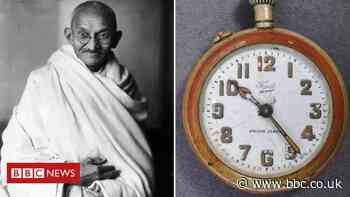 Gandhi's broken pocket watch sells for £12k at auction