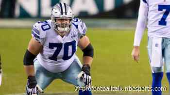 Cowboys will start Zack Martin at right tackle