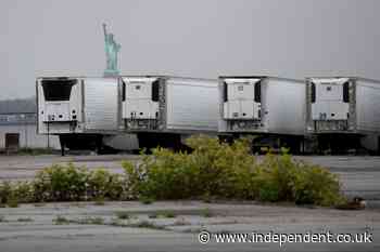 Bodies of hundreds who died during New York coronavirus surge are still being stored in freezer trucks