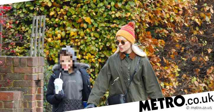Holly Willoughby heads out with son to grab coffee after missing This Morning due to kids showing Covid-19 symptoms