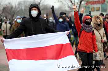 Dozens arrested as thousands of demonstrators join Belarus protests