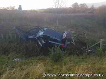 Drug-driver in lucky escape after M6 crash
