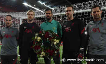 Watch: Reds goalkeepers pay tribute to Ray Clemence