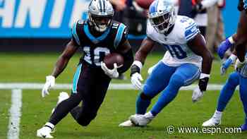 Curtis Samuel reels in P.J. Walker's first TD pass for Panthers
