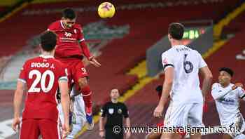 Diogo Jota stars and records tumble as Liverpool brush aside Leicester at Anfield
