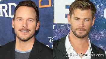 Chris Pratt jokes Chris Hemsworth needs to gain '25 lbs' before he'll appear on-screen with him in 'Thor 4'