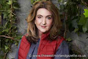 Victoria Derbyshire covered in fish guts, offal and slime