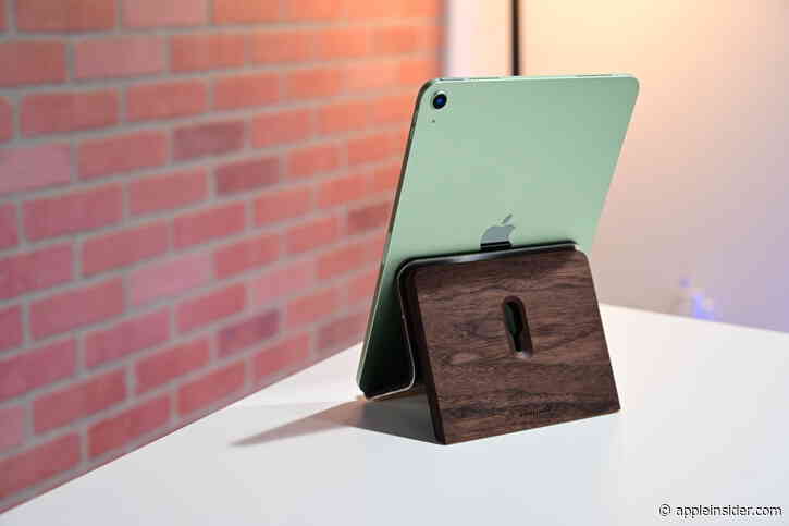 Review: Grovemade's walnut and steel iPad stand belongs on our desk