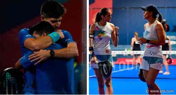 Sainz-Triay vuelven a reinar y Tello-Chingotto ganan tras lesión de Lima en Las Rozas - Agencia EFE