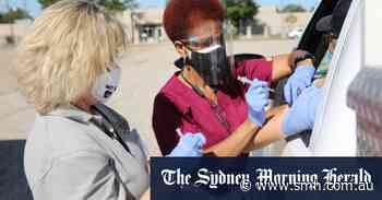 Mass COVID-19 vaccination gets a dry run in a Louisiana car park