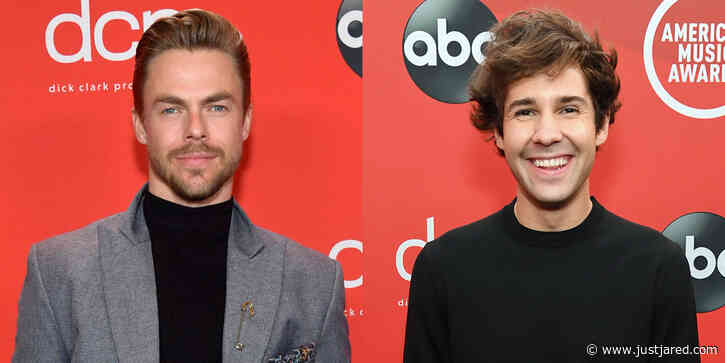 Derek Hough & David Dobrik Are Handsome Presenters at AMAs 2020!