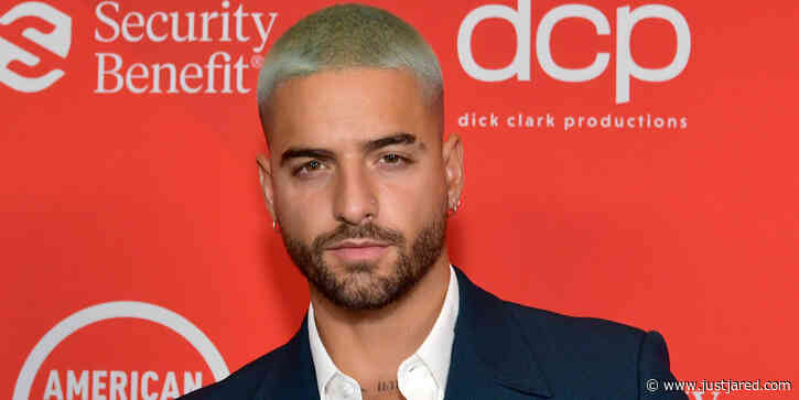 Maluma Hits Red Carpet in Sharp Suit Ahead of AMAs 2020 Performance with Jennifer Lopez