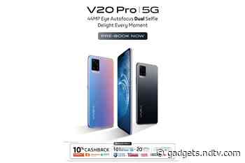 Vivo V20 Pro Pre-Order Details, Offers in India Leaked Ahead of Launch
