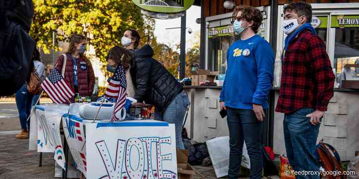 Young voters in the US turned out in record numbers in 2020, powering Biden's presidential victory