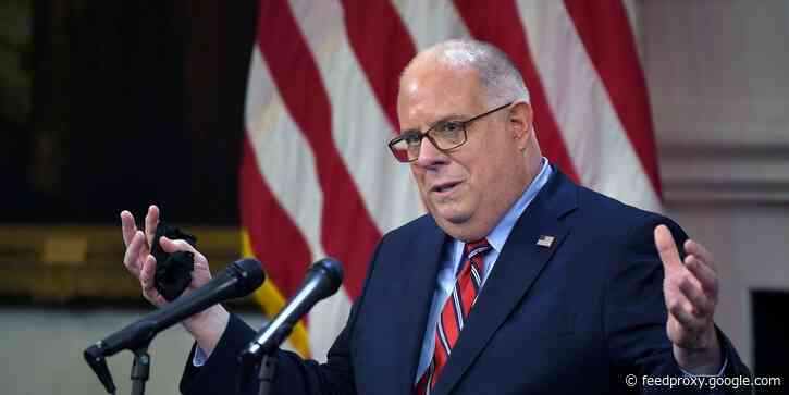 Republican Gov. Larry Hogan is 'embarrassed that more people in the party aren't speaking up' against Trump's refusal to concede
