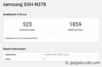 Samsung 'SHG-N375' Phone With 5G-Enabled Snapdragon 750G Spotted on GeekBench