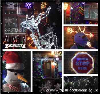 Christmas light show raises a cheer on Northolt estate
