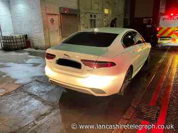 Jaguar driver was in possession of dangerous weapon