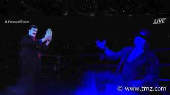 The Undertaker Retires from WWE After 30 Years with Fire, Explosions & Hologram!