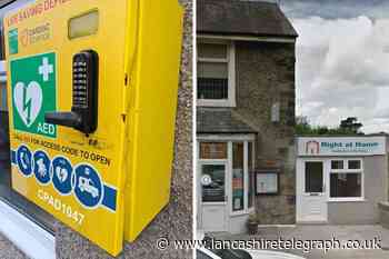 Wilpshire defibrillator stolen from Whalley Road office
