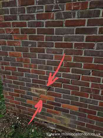 Father fears for family's safety over cracks in Barnet flat