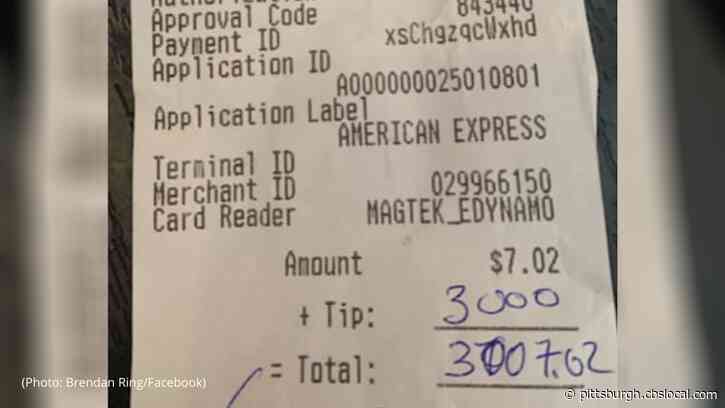 Man Leaves $3,000 Tip For Beer As Ohio Restaurant Closes