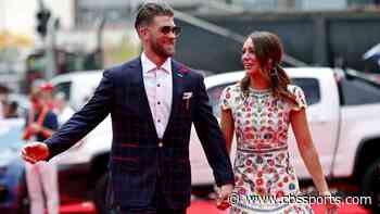 Bryce Harper, wife Kayla announce birth of their first daughter