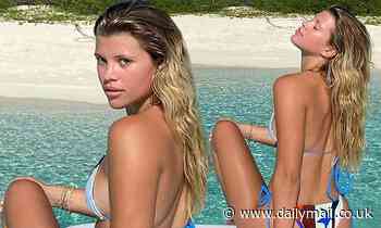Sofia Richie models another string bikini