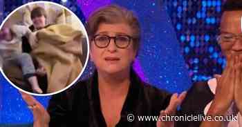 Devastated little girl left bursts into tears at Strictly result