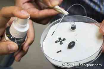 Magnetic spray-on coating turns objects into magnetic robots
