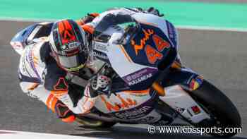 LOOK: Moto2 rider Aron Canet avoids serious injury after frightening crash