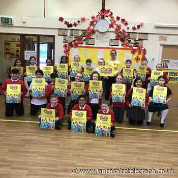 Pupils learn about health workers and efforts during pandemic