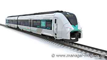 Deutsche Bahn kündigt Probebetrieb mit Wasserstoff-Zug Siemens Mireo an