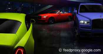 You should definitely get a neon Rolls-Royce     - Roadshow
