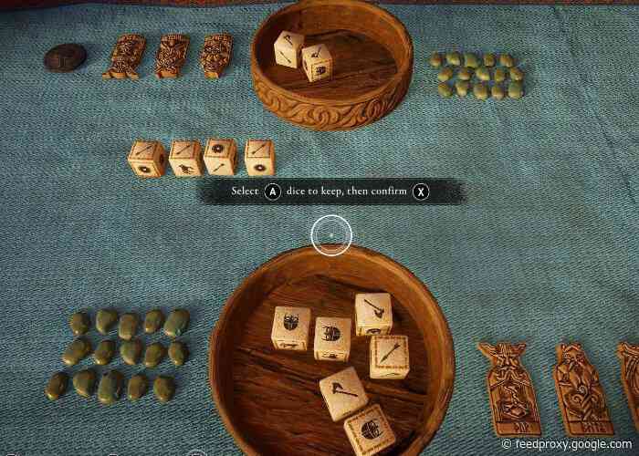 Assassin’s Creed Valhalla’s Orlog dice game becoming a physical board game