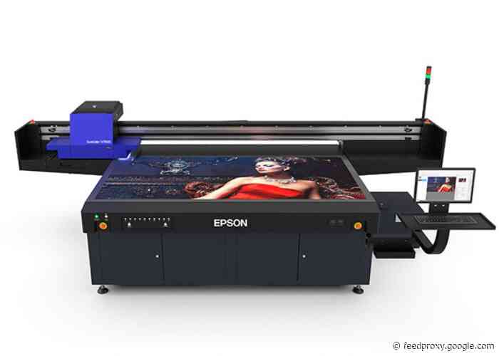 Epson SureColor V7000 first UV flatbed printer launches