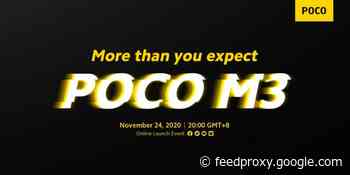 Poco M3 smartphone expected to retail for €150